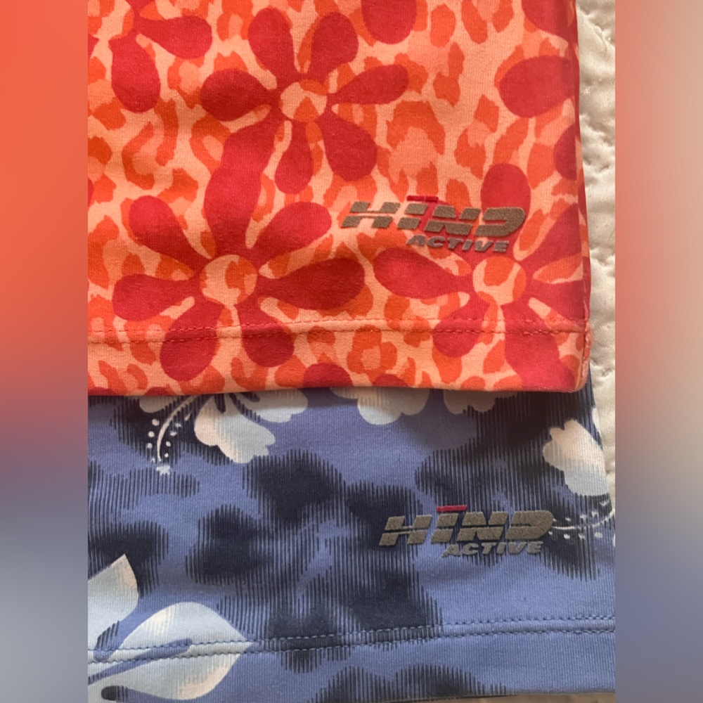 2 Hind Compression Tops💙🧡 - Picture 5 of 11